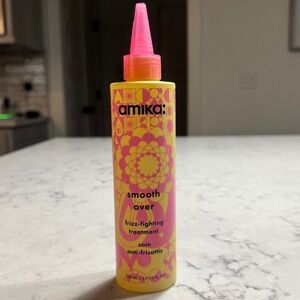 NEW Amika Smooth Over Frizz-Fighting Treatment - 6.7 oz / 200ml Full Size